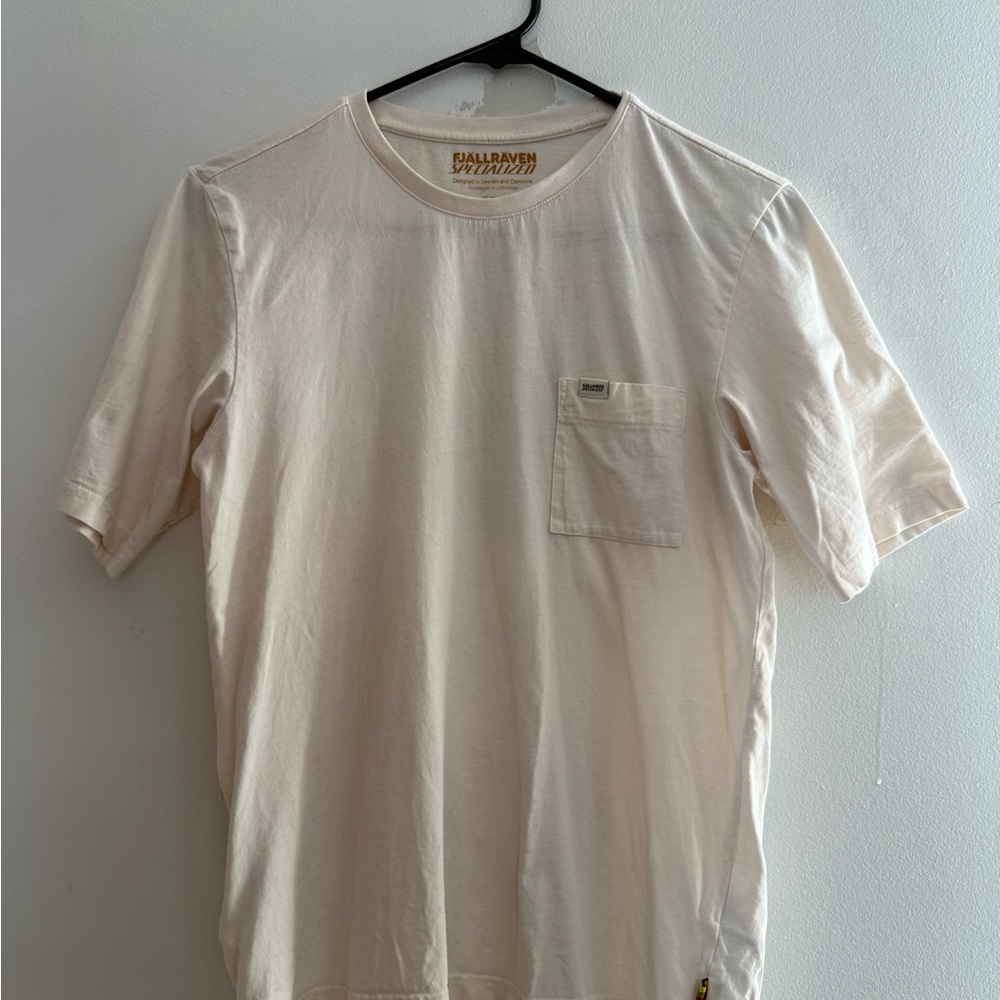 Fjallraven Men's Specialized Off-White Short Sleeve Tee